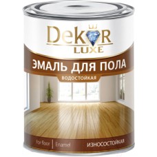 Эмаль для пола "DEKOR" климентин 0,8 кг