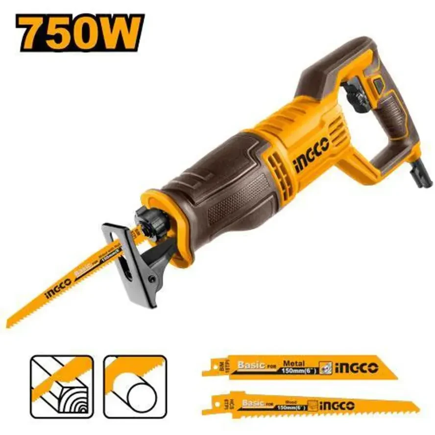 Пила сабельная 750 Вт (4) INGCO RS7508